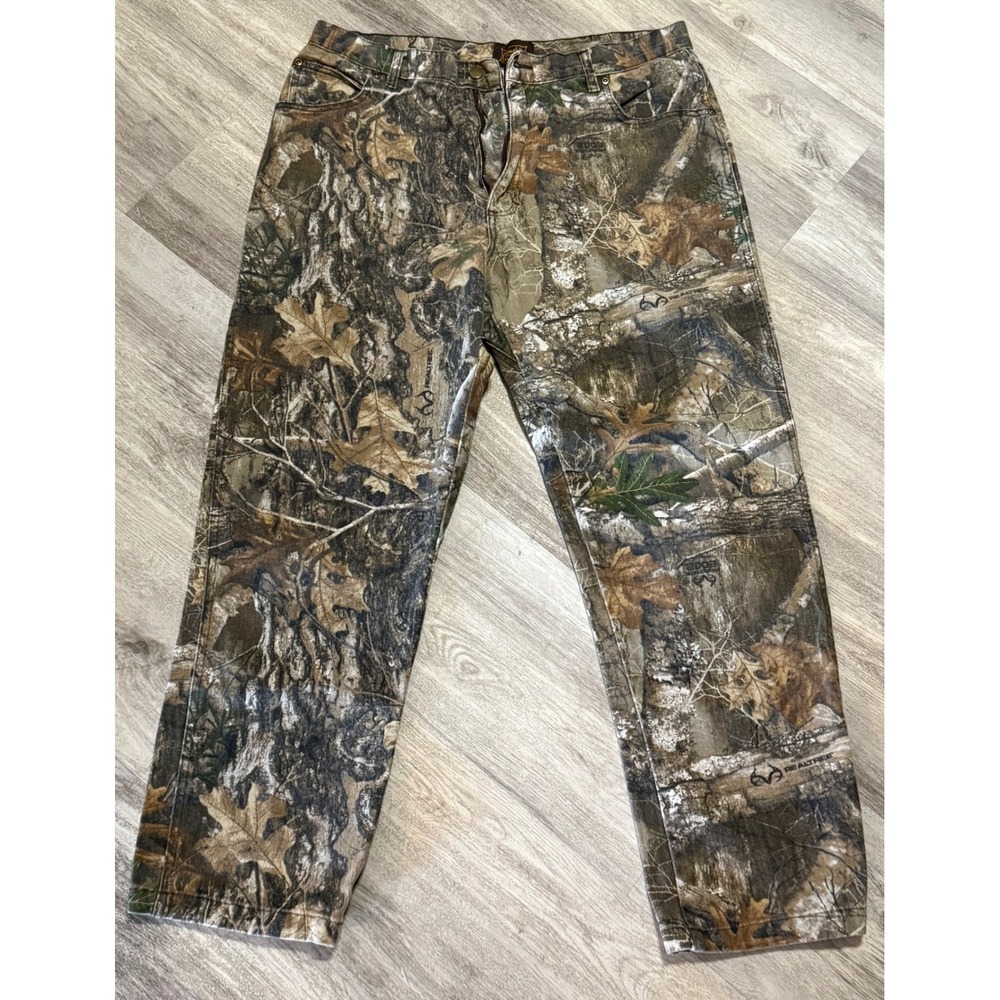 Gamehide Camouflage Realtree Hunting Pants‎ Mens 38x34 Made in Pakistan